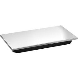 Ψυχόμενα πλατώ μαύρο GN1 1 32 5x53cm Σειρά Octagon Garibaldi c432685