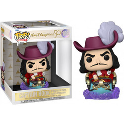 Funko Pop! Rides Disney 50th Anniversary 109 Captain Hook At The Peter Pan Flight Attraction 15cm