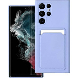 Forcell Card Back Cover Samsung Galaxy S22 Ultra - Violet