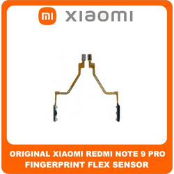 Γνήσια Original Xiaomi Redmi Note 9 Pro (M2003J6B2G) Fingerprint Flex Sensor Αισθητήρας Δακτυλικού Αποτυπώματος Interstellar Gray Μαύρο 490100000A5E (Service Pack By Xiaomi)