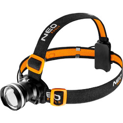 Neo Tools 99-200 425505 Φακός Κεφαλής Εργασίας Μπαταρίας Led 400lm