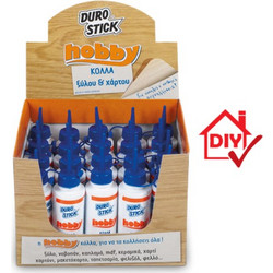 Durostick Hobby Κόλλα ξύλου & χάρτου κρυσταλλιζέ 110gr