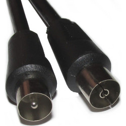 Coax RF αρσ.coax RF θηλ. Μαύρο. 1.5m CX-SB 1.5 (OEM)