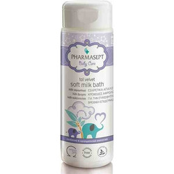 Pharmasept Tol Velvet Soft Milk Βρεφικό Αφρόλουτρο Καλέντουλα Χαμομήλι & Βρώμη 200ml
