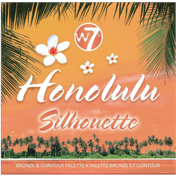 W7 Silhouette Bronze & Contour Bronzer Palette 18gr