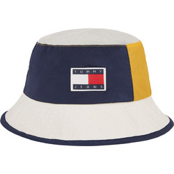 Tommy Jeans Ανδρικό Καπέλο Bucket Υφασμάτινο Πολύχρωμο AM08715-0G2