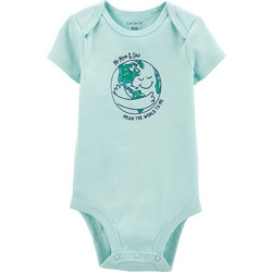 Carter's Φορμάκι Εσώρουχο Κοντομάνικο Μπλε 1N074310