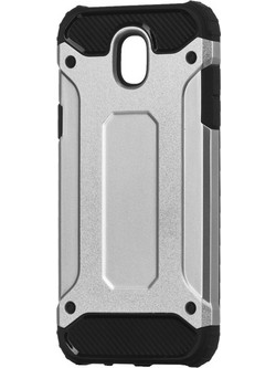 Powertech Hybrid Protect Back Cover Silver (Galaxy S9)