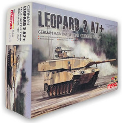 MENG Leopard 2 A7+ German Main Battle Tank Συναρμολογούμενο Πλαστικό Μοντέλο Τανκ 1:35