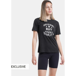 Nuff Logo & Graphic Vintage Γυναικείο T-shirt NU62210131-01 black