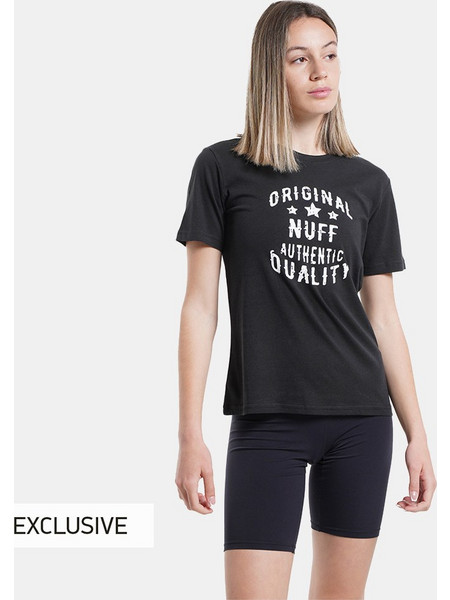 Nuff Logo & Graphic Vintage Γυναικείο T-shirt NU62210131-01 black