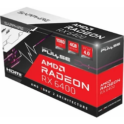 Sapphire Radeon RX 6400 4GB GDDR6 Pulse Κάρτα Γραφικών
