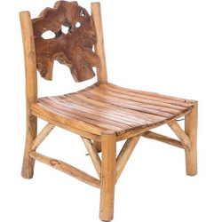 Πολυθρονα Ρίζα Teak 70x70x80