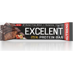 Nutrend Excelent 24% Protein Bar Chocolate & Nuts 85gr