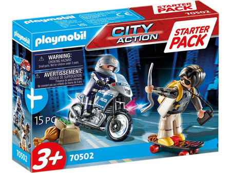 Playmobil City Action Αστυνομική Καταδίωξη για 3+ Ετών 70502