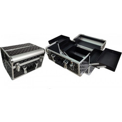 Ro Accessories Βαλιτσάκι Καλλυντικών Μαύρο BAG1045