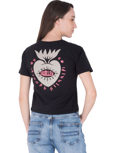 HURLEY 'OCEANCARE' CROP TOP ΓΥΝΑΙΚΕΙΟ WTSEU00007-010 (010/BLACK)