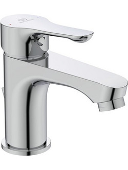 Ideal Standard Alpha BC486AA Μοντέρνα Μπαταρία Νιπτήρα Μπάνιου Χρωμέ με Βαλβίδα