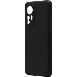 iNOS Liquid Silicon Θήκη Black (Xiaomi 12 5G / 12S 5G / 12X 5G)