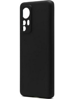 iNOS Liquid Silicon Θήκη Black (Xiaomi 12 5G / 12S 5G / 12X 5G)