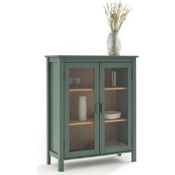 Χαμηλή βιτρίνα Μ37xΠ90xΥ110cm