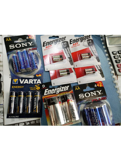 ΜΠΑΤΑΡΙΕΣ ΑΛΚΑΛΙΚΕΣ 2Α 3Α 9V A23 A27 ΕΠΑΝΑΦΟΡΤΙΖΟΜΕΝΕΣ , ΛΙΘΙΟΥ ΚΟΥΜΠΙΑ ΚΑΙ ΑΛΛΕΣ ΠΟΛΛΕΣ