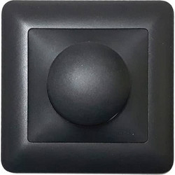 ΡΥΘΜΙΣΤΗΣ ΦΩΤΙΣΜΟΥ DIMMER ΧΩΝΕΥΤΟΣ 3W ΕΩΣ 1000W ΜΑΥΡΟ ΓΕΝΙΚΗΣ ΧΡΗΣΗΣ EDY 200.0054-4