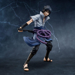 MegaHouse Naruto Shippuden G.E.M. Series Sasuke Uchiha 24cm
