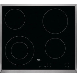 AEG HK624010XB Κεραμική Εστία Αυτόνομη με Λειτουργία Κλειδώματος 57.6x51.6cm