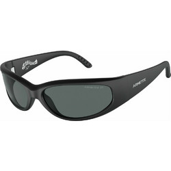 Arnette AN4302 2758/81 Ανδρικά Γυαλιά Ηλίου Oversized Κοκάλινα Μαύρα με Μαύρο Polarized Φακό