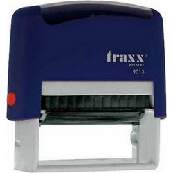 Σφραγίδα Traxx 9013 Αυτομελανούμενη 22x58mm Μπλε