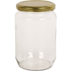 Stabplast Βάζο Γυάλινο 370ml Με Καπάκι O63 (100788)