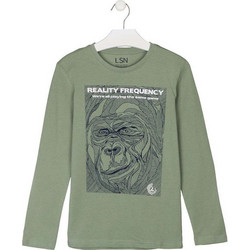 Losan Παιδικό T-Shirt Μακρυμάνικο Χακί 22F-1208AL