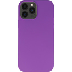 Vivid Silicone Back Cover Dark Purple (iPhone 13 Pro)