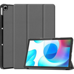 Θήκη Βιβλίο TriFold με Βάση Στήριξης για Realme Pad 10.4 - Γκρι