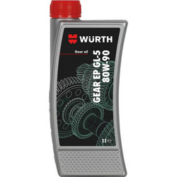 Wurth Υπερενισχυμένη Βαλβολίνη Hypoid 80W90 1lt