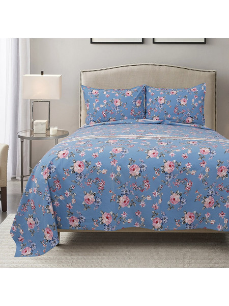 Beauty Home Σετ Σεντόνια Υπέρδιπλα Φανελένια 230x260 Sheraton Art 12003