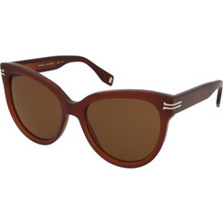 Marc Jacobs MARC1052/S 09Q/70 Γυναικεία Γυαλιά Ηλίου Στρογγυλά Κοκάλινα Καφέ με Καφέ Polarized Φακό