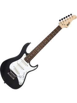 Cort G-100 Junior OPB Open Pore Ηλεκτρική Κιθάρα ST Style με SSS Μαγνήτες και Ταστιέρα Jatoba Black