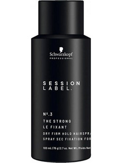 Schwarzkopf Session Label No3 The Strong Λακ Μαλλιών Δυνατό Κράτημα 100ml
