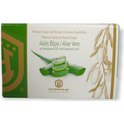 Herbstore Aloe Vera with Hyalournic Acid Χειροποίητο Σαπούνι 125gr