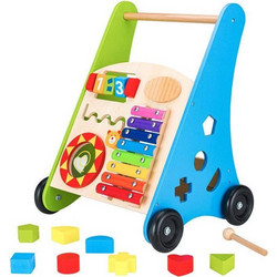 Ecotoys First Step Ξύλινη Περπατούρα 12m+