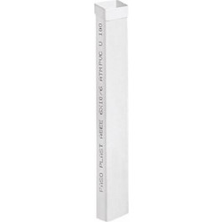 Σωλήνας Υδρορροής FASOPLAST Λευκός PVC - 6ΑΤΜ 6x10