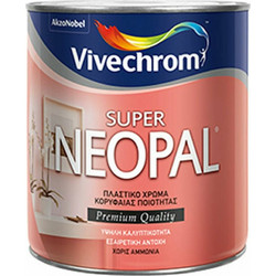 Vivechrom Super Neopal Πλαστικό Χρώμα Εσωτερικού Χώρου Μώβ 34 0.20lt
