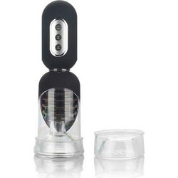 CalExotics Optimum Series Get Hard Head Set Τρόμπα Πέους Μαύρη