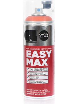 Cosmoslac Easy Max Σπρέι Βαφής Πορτοκαλί Satin 400ml