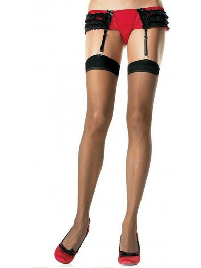 LEG AVENUE - BLACK TIGHTS