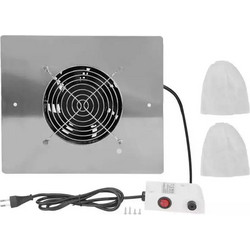 Fst-2 Inox Απορροφητήρας Σκόνης Νυχιών 60W Λευκός