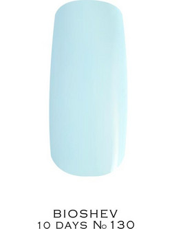 Bioshev 10 Days Color Gel Effect 130 Gloss Βερνίκι Νυχιών Μακράς Διαρκείας 11ml