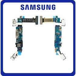 Γνήσια Original Samsung Galaxy S6 (SM-G9200, SM-G9208) MicroUSB Charging Dock Connector Flex Sub Board, Καλωδιοταινία Υπό Πλακέτα Φόρτισης + Microphone Μικρόφωνο + Audio Jack Θύρα Ακουστικών Pulled